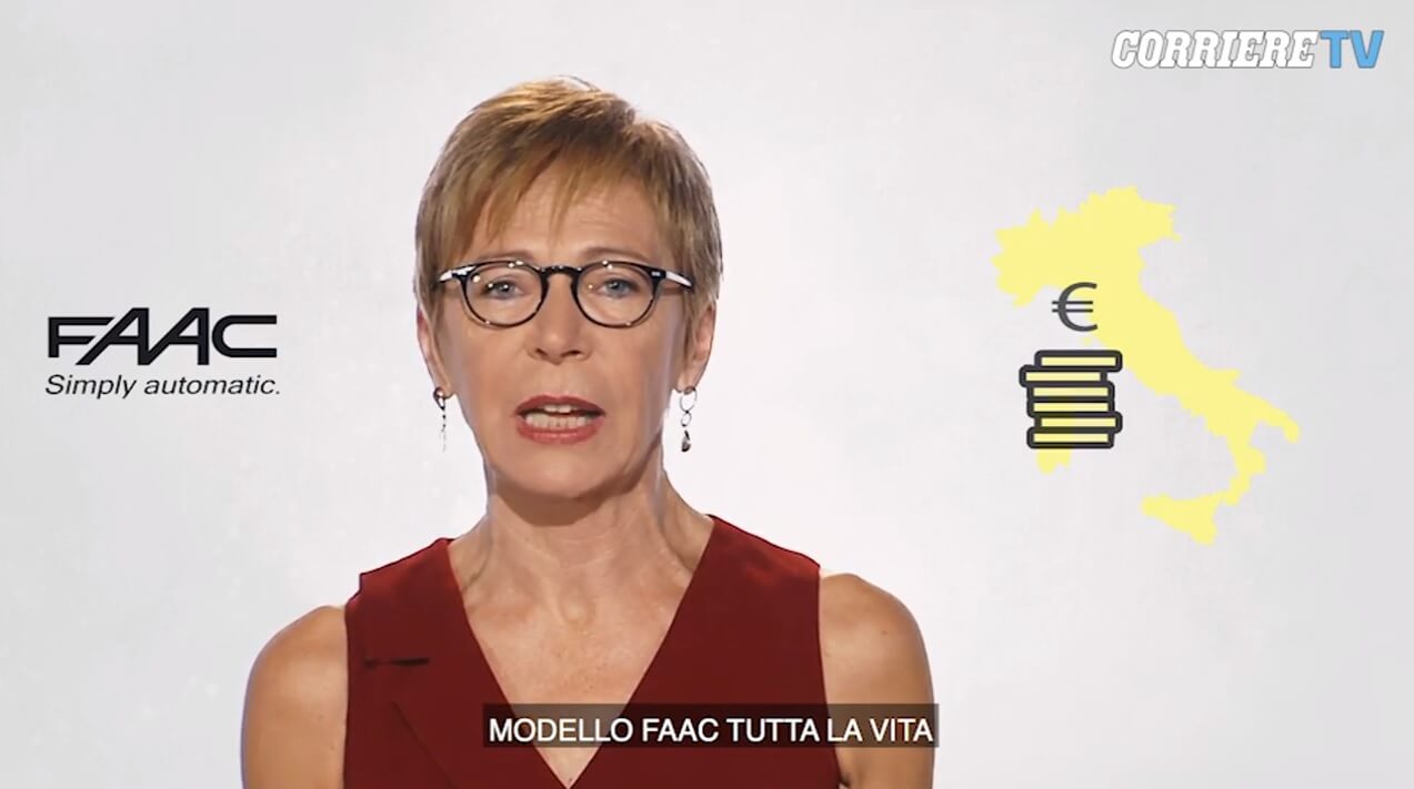 Modello FAAC tutta la vita: grazie a Dataroom e corriere TV